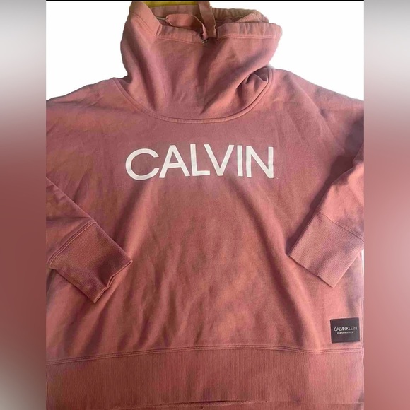Women’s‎ Calvin Klein Performance size M dusty pink sweatshirt - Picture 1 of 4